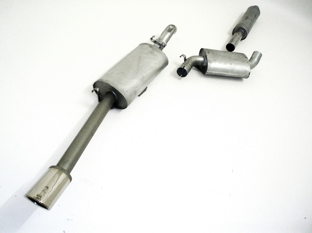 FRIEDRICH Sportauspuff / Anlage 63,5mm Stahl für: SEAT Toledo - 1L /  1.6, 1.8, 1.8 16V, 2.0, 2.0 16V, TDI  / 47-110 kW | Endrohr-Typen: alle