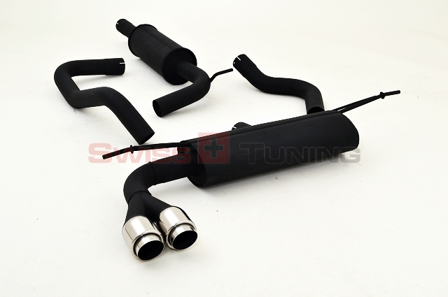 FRIEDRICH Sportauspuff / Anlage 63,5mm Stahl für: SEAT Leon - 5F / 1.2TSI, 1.4TSI, 1.6TDI, 2.0TDI / 63-110 kW | aluminierter Stahl /  Endrohr-Typen: alle