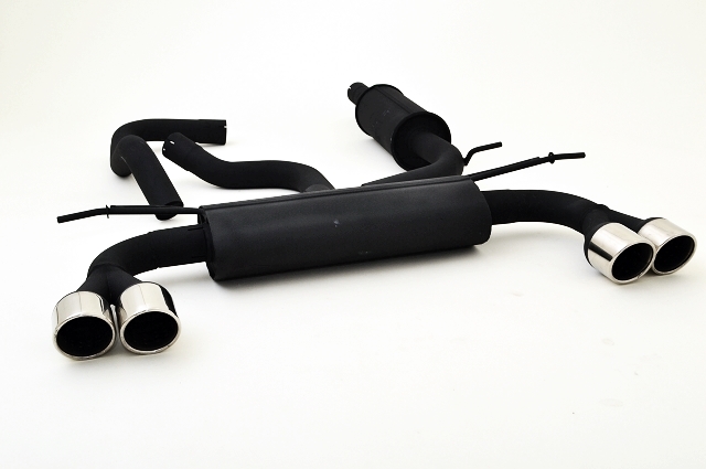 FRIEDRICH Sport-Auspuff / Duplex-Anlage 63,5mm Stahl für: SEAT Leon - 5F / 1.2TSI, 1.4TSI, 1.6TDI, 2.0TDI / 63-110 kW | Endrohr-Typen: alle
