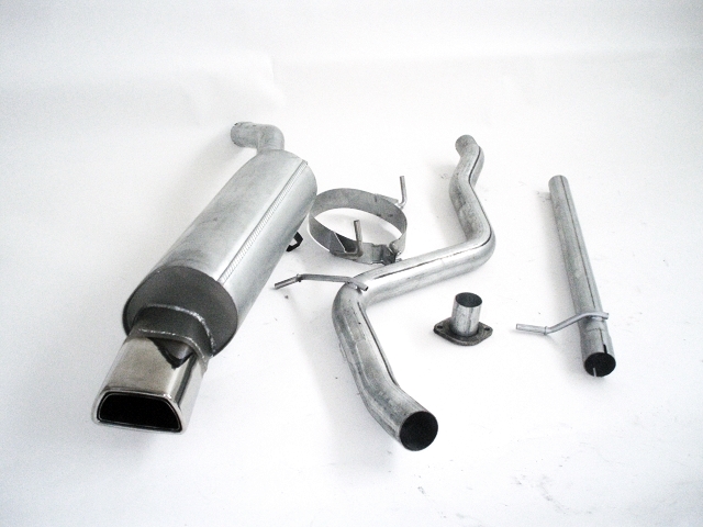 FRIEDRICH Sportauspuff / Anlage 63,5mm Stahl für: ALFA ROMEO 156 1.6TS, 1.8TS, 1.9JTD, 2.0TS, 2.4JTD, 2.5 V6 / 88-141 kW | Endrohr-Typen: alle