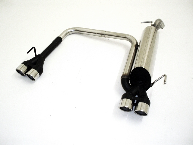 FRIEDRICH Sportauspuff / Duplex-ESD Edelstahl für: MITSUBISHI Colt - Z30 / 1.1, 1.3, 1.5, 1.5DI-D / 55,70,80,70 kW | Endrohr-Typen: alle