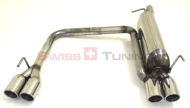 FRIEDRICH Sportauspuff / Duplex-ESD Edelstahl für: MITSUBISHI Colt - Z30 / 1.5 Turbo / 110 kW | Endrohr-Typen: alle