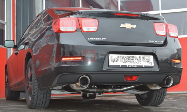 FRIEDRICH Sportauspuff / Duplex-ESD Edelstahl für: CHEVROLET Malibu LTZ  /  2.4 - 123 kW  |  Endrohr-Typen: alle