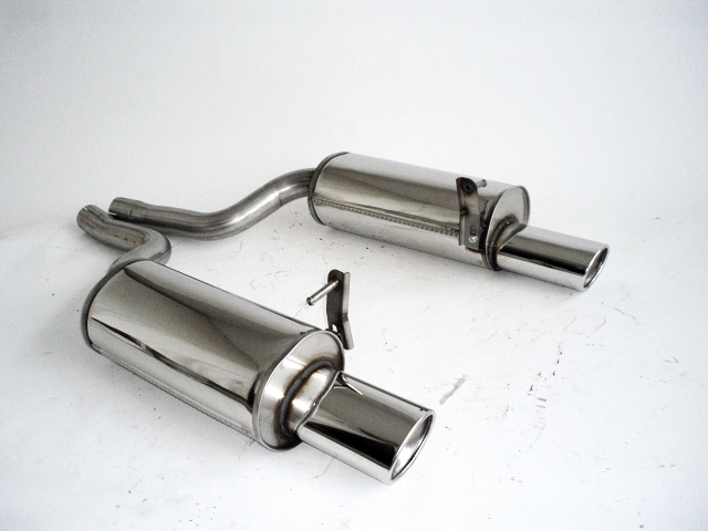 FRIEDRICH Sportauspuff / Duplex-ESD Edelstahl für: AUDI A6 Quattro - 4B / Lim., Avant  / 1.8T,2.4,2.5TDI,2.7T,2.8,4.2 / 110-220kW / 1998-01 / Hinweis: für Modelle ohne Heckschürzenausschnitt
