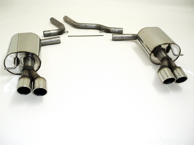 FRIEDRICH Sportauspuff / Duplex-ESD Edelstahl für: AUDI A6 - 4F / Lim., Avant / 2.0TDI, 2.0TFSI, 2.4 V6, 2.7TDI, 2.8FSI, 3.2FSI / 103-188kW | Endrohr-Typen: alle