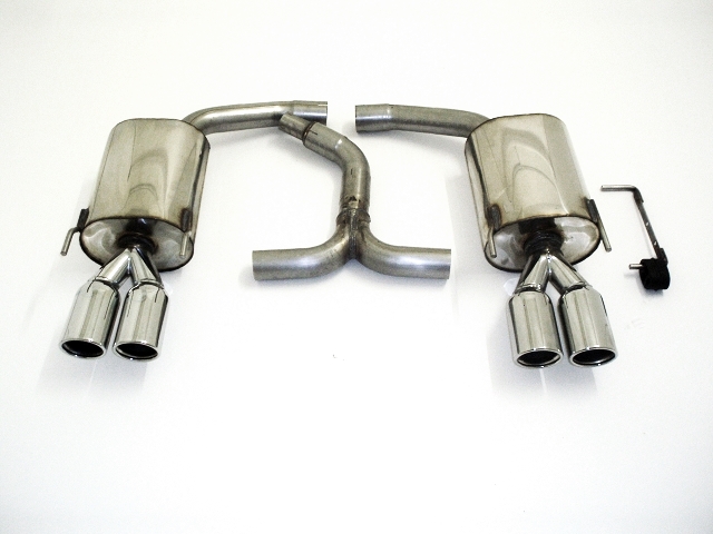 FRIEDRICH Sportauspuff / Duplex-ESD Edelstahl für: OPEL Insignia Lim.  1.6i, 1.8i / 85,103 kW  |  Endrohr-Typen: alle