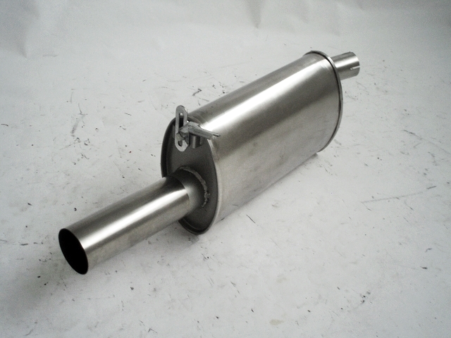 FRIEDRICH Sportauspuff / ESD Edelstahl für: OPEL Corsa A /  1.4, 1.6, GSi /  - 74 kW |  Endrohr-Typen: alle