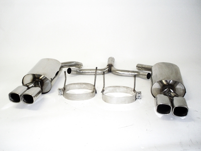 FRIEDRICH Sportauspuff / Duplex-ESD Edelstahl für: OPEL Vectra C GTS (ESD links+rechts)  / 1.8,1.9CDTI,2.0DTi,2.0 Turbo,,2.2DTi,2.2,2.2 Direct,3.0 V6 CDTI,3.2 V6 / 88-155kW | Endrohr-Typen: alle