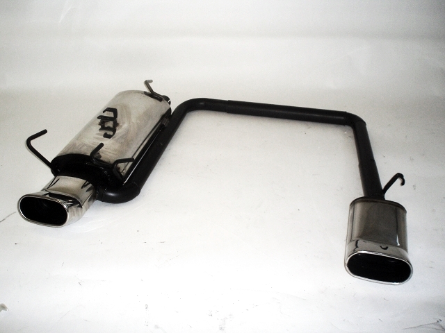 FRIEDRICH Sportauspuff / Duplex-ESD Edelstahl für: OPEL Astra F-CC / 8V,16V 1.4i - 2.0i GSi, bitte angeben ob 8V oder 16V , 3 Punkt-Aufhängung oder Bauchschelle | Endrohr-Typen: alle