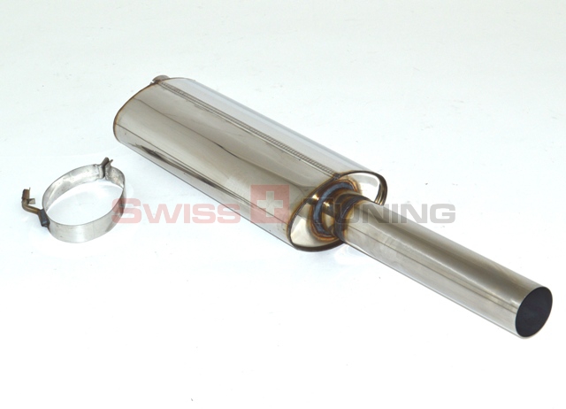 FRIEDRICH Sportauspuff / ESD Edelstahl für: OPEL Astra F Stufenheck/Cabrio /  1.4 - 2.0 16V |  Endrohr-Typen: alle8,19