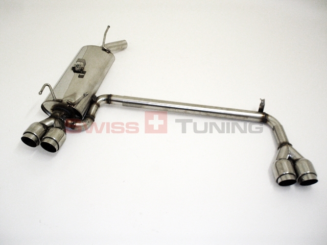 FRIEDRICH Sportauspuff / Duplex-ESD Edelstahl für: OPEL Kadett E Caravan / alle | Endrohr-Typen: alle
