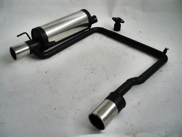 FRIEDRICH Sportauspuff / Duplex-ESD Edelstahl für: OPEL Astra G Fliessheck / 1.2 16V - 2.2 16V,2.2DTI / 48-108kW | Endrohr-Typen: alle
