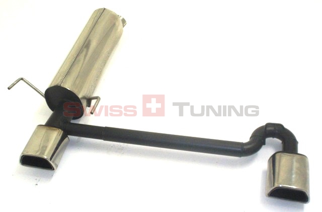 FRIEDRICH Sportauspuff / Duplex-ESD Edelstahl für: OPEL Astra H / 1.6 Turbo-132kW, 2.0 Turbo-125,147kW | Endrohr-Typen: alle