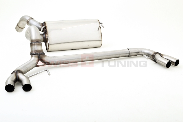 FRIEDRICH Sportauspuff / Duplex-ESD 76mm Edelstahl für: OPEL Astra J OPC / 2.0T - 206 kW (Euro 5) | Endrohr-Typ: Spezial, Optik bleibt original