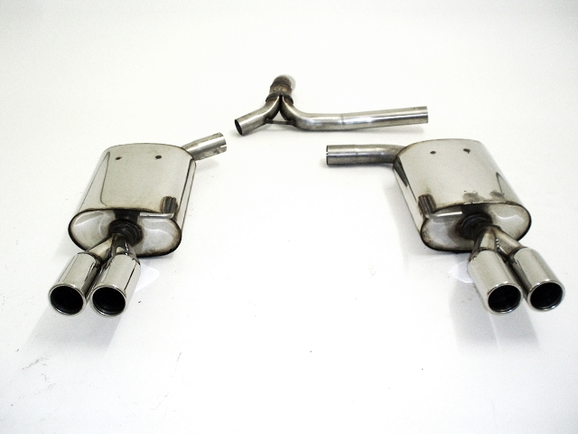 FRIEDRICH Sportauspuff / Duplex-ESD Edelstahl für: FORD Mondeo Lim.,Turnier - BA7 / 2.5T - 162 kW | Endrohr-Typen: alle