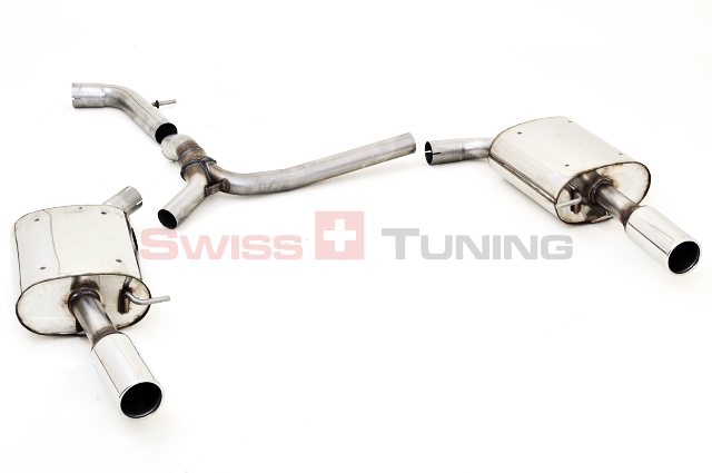 FRIEDRICH Sportauspuff / Duplex-ESD Edelstahl für: FORD Mondeo Lim.,Turnier - BA7 / 2.0T EcoBoost - 149,176 kW | Endrohr-Typen: alle