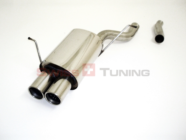 FRIEDRICH Sportauspuff / ESD Edelstahl für: BMW E46 Compact / 316ti, 318ti - 85,105 kW | Endrohr-Typen: alle | auch für M-Paket erhältlich
