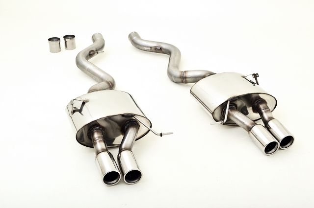 FRIEDRICH Sportauspuff / Duplex-ESD Edelstahl für: BMW M3 - E90,E92,E93 / V8 4.0 - 309 kW / ESD links + rechts | Endrohr-Typen: alle