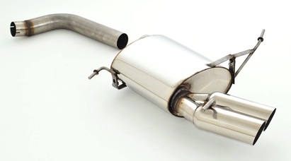 FRIEDRICH Sportauspuff / ESD Edelstahl für: BMW 318i,320i,320si - E90,E91 / 2005-6.12 /  95,105,110,125,127 kW |  Endrohr-Typen: alle / auch passend für M-Paket