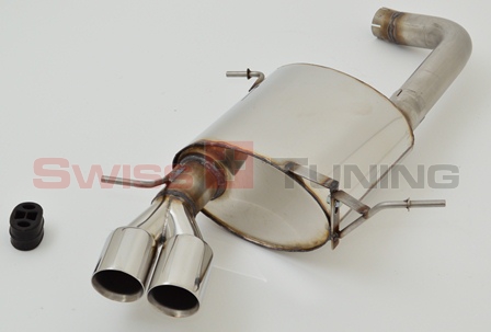 FRIEDRICH Sportauspuff / ESD Edelstahl für: BMW 316d,318d,320d - E92 / 2005-12 / 85,90,105,110,120,130 kW  |  Endrohr-Typen: alle / auch passend für M-Paket