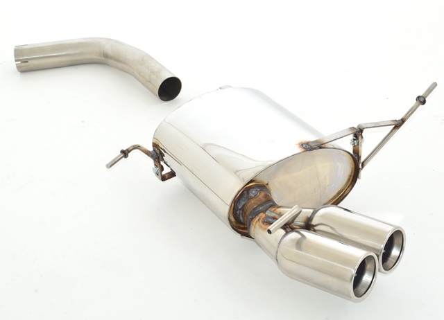 FRIEDRICH Sportauspuff / ESD Edelstahl für: BMW 325i,325xi,330i - E90,E91 / 2005-2.07 / 160,190kW |  Endrohr-Typen: alle / auch passend für M-Paket