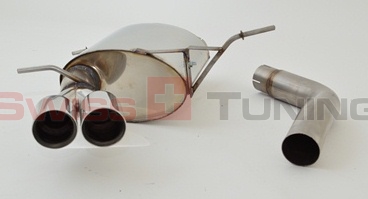 FRIEDRICH Sportauspuff / ESD Edelstahl für: BMW 325i,330i - E92 / 2005-2.07 / 160,190kW |  Endrohr-Typen: alle / auch passend für M-Paket