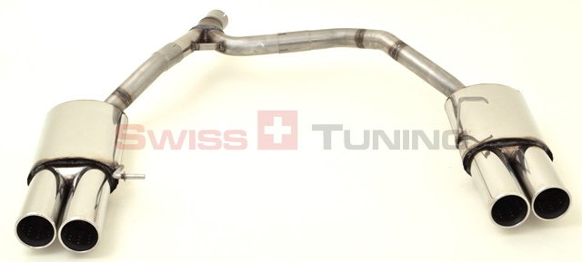 FRIEDRICH Sportauspuff / Duplex-ESD Edelstahl für: VW Golf 6 Variant /  1.4TSI - 118 kW | Endrohr-Typen: alle | Hinweis: nicht für Modelle mit Heckausschnitt