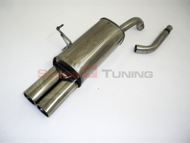 FRIEDRICH Sportauspuff / ESD Edelstahl für: RENAULT Clio 3  / 1.2, 1.5dCI  / 48-78KW |  Endrohr-Typen: alle
