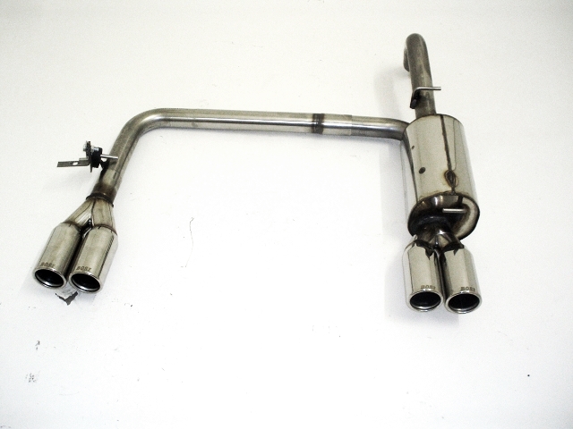 FRIEDRICH Sportauspuff / Duplex-ESD Edelstahl für: TOYOTA Yaris / XP9, 2009- / 1.33 VVTi - 74 kW  | Endrohr-Typen: alle