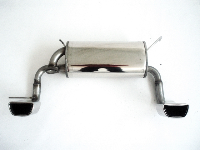 FRIEDRICH Sportauspuff / Duplex-ESD Edelstahl für: TOYOTA MR2 - W3 / 1.8 16V - 103kW  | Endrohr-Typen: alle | Hinweis: Quer-ESD