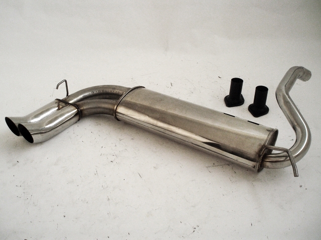 FRIEDRICH Sportauspuff / ESD Edelstahl für: MAZDA 323 (BA, 94-98)  1.3,1.5,1.8 16V / 55-85 kW |  Endrohr-Typen: alle