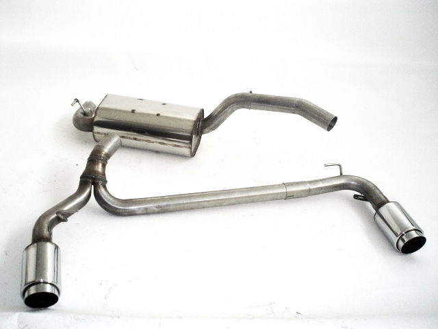 FRIEDRICH Sportauspuff / Duplex-ESD Edelstahl für: MAZDA 3 - BL /  1.6 MZR, 1.6 MZ-CD / 77,80,85 kW | Endrohr-Typen: alle