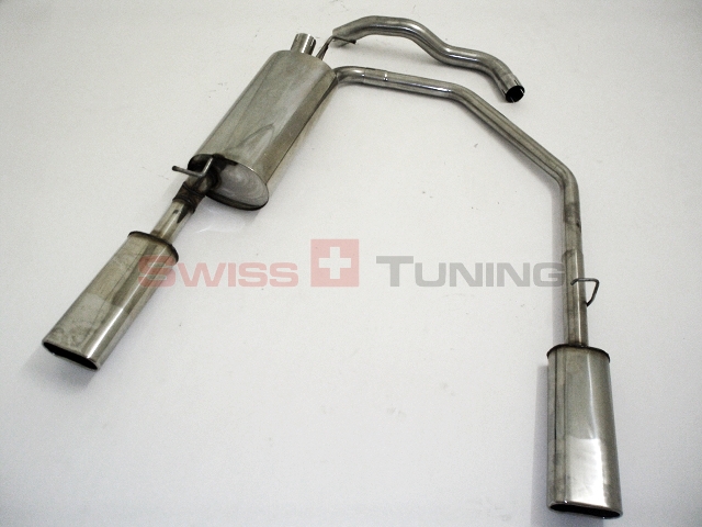 FRIEDRICH Sportauspuff / Duplex-ESD Edelstahl für: SKODA Octavia - 1U /  1.4,1.6,1.8,1.8T,TDI,2.0  /  55-110kW | Endrohr-Typen: alle
