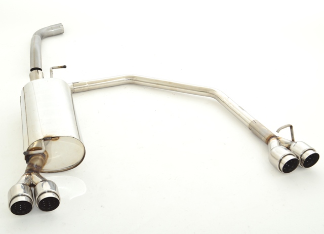 FRIEDRICH Sportauspuff / Duplex-ESD Edelstahl für: SEAT Leon - 1M  / 1.4 16V,1.6 16V,1.8 20V,1.8T 20V,1.9TDi / 55-132KW / nur für Heckschürzen ohne Ausschnitt | Endrohr-Typen: alle