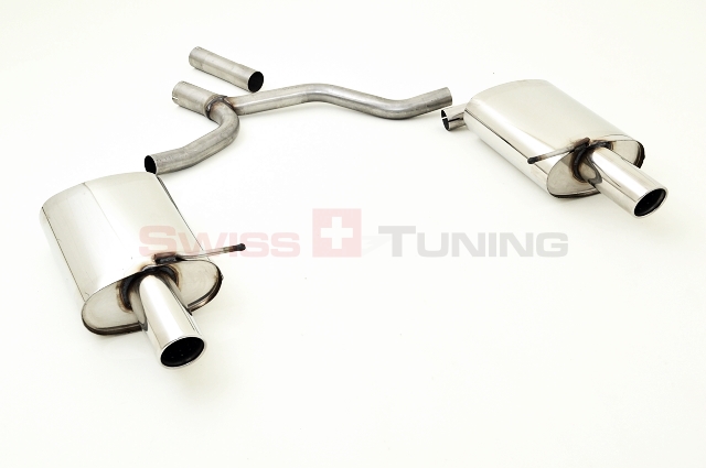 FRIEDRICH Sportauspuff / Duplex-ESD Edelstahl für: SEAT Exeo - 3R, inkl. ST / 1.6i, 1.8T, 1.8TSI, 2.0TDI  /  75-125 kW | Endrohr-Typen: alle
