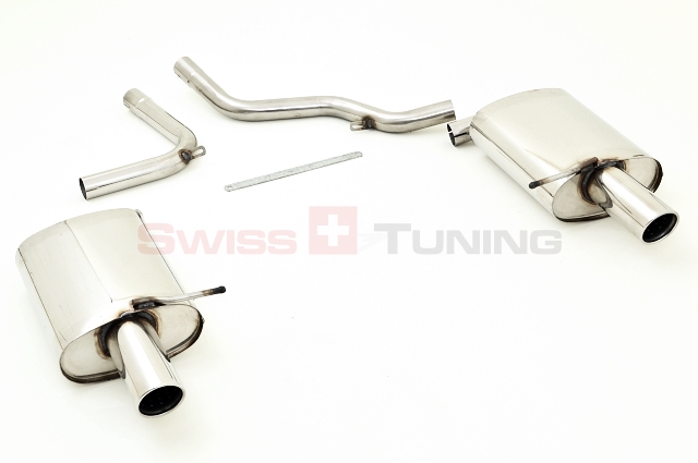 FRIEDRICH Sportauspuff / Duplex-ESD Edelstahl für: SEAT Exeo - 3R, inkl. ST / 2.0TFSI  /  125,155 kW | Endrohr-Typen: alle
