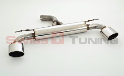 FRIEDRICH Sportauspuff / Duplex-ESD 76mm Edelstahl für: SEAT Leon Cupra - 5F / 2.0TSI - 195,206,213,221 kW |  Endrohr-Typen: alle