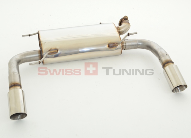 FRIEDRICH Sportauspuff / Duplex-ESD Edelstahl für: SUZUKI Swift Sport - MZ / 1.6 16V - 92 kW  | Endrohr-Typen: alle