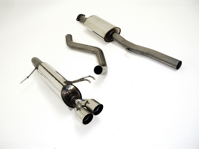 FRIEDRICH Sportauspuff / Anlage 63,5mm Edelstahl für: HYUNDAI i20 - PB / 2008- / 1.2i - 57KW |  Endrohr-Typen: alle