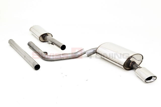 FRIEDRICH Sportauspuff / Anlage 63,5mm Edelstahl für: HYUNDAI i40 CW / 2011- / 1.6GDI, 2.0GDI  / 99,130 KW |  Endrohr-Typen: alle