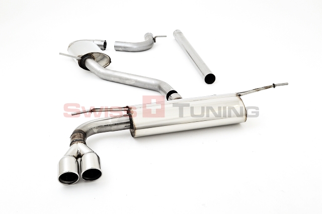FRIEDRICH Sportauspuff / Anlage 63,5mm Edelstahl für: AUDI A3 Lim. - 8V / 1.4TFSI, 1.8TFSI, 2.0TDI - 90,92,103,132,110,135 kW |  Endrohr-Typen: alle / auch für S-Line Paket erhältlich, bitte bei Bestellung angeben
