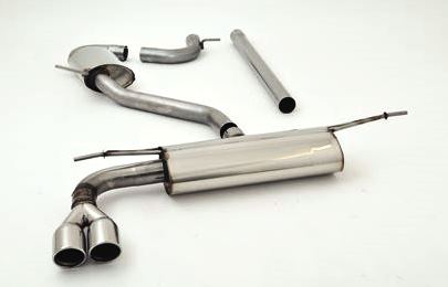 FRIEDRICH Sportauspuff / Anlage 63,5mm Edelstahl für: AUDI A3 Sportback - 8V / 1.4TFSI, 1.8TFSI, 2.0TDI - 90,103,132,110 kW |  Endrohr-Typen: alle / auch für S-Line Paket erhältlich, bitte bei Bestellung angeben