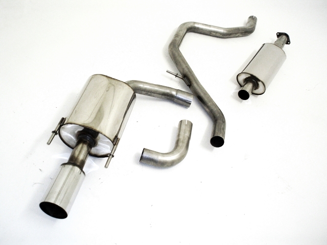 FRIEDRICH Sportauspuff / Anlage 63,5mm Edelstahl für: OPEL Insignia Lim.  1.6i, 1.8i / 85,103 kW  |  Endrohr-Typen: alle