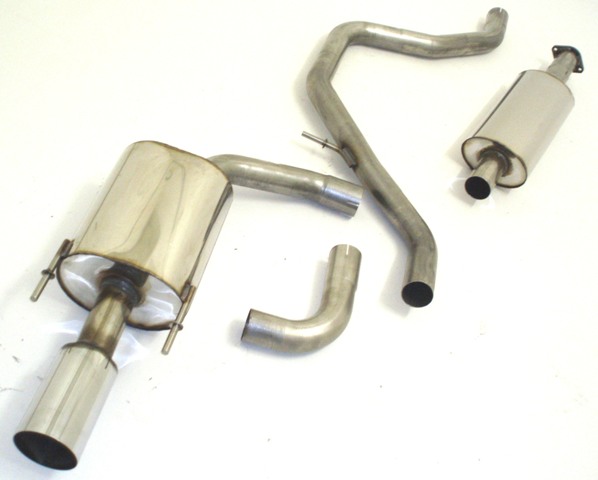 FRIEDRICH Sportauspuff / Anlage 63,5mm Edelstahl für: OPEL Insignia SportsTourer  1.6i, 1.8i / 85,103 kW  |  Endrohr-Typen: alle