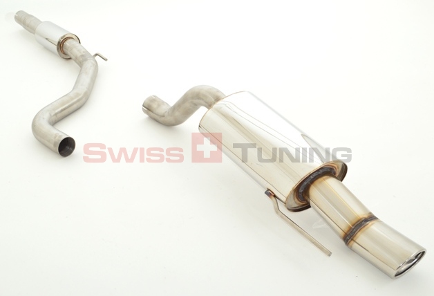 FRIEDRICH Sportauspuff / Anlage 63,5mm Edelstahl für: OPEL Corsa D GSI / 1.6 Turbo  / 110 kW |  Endrohr-Typen: alle