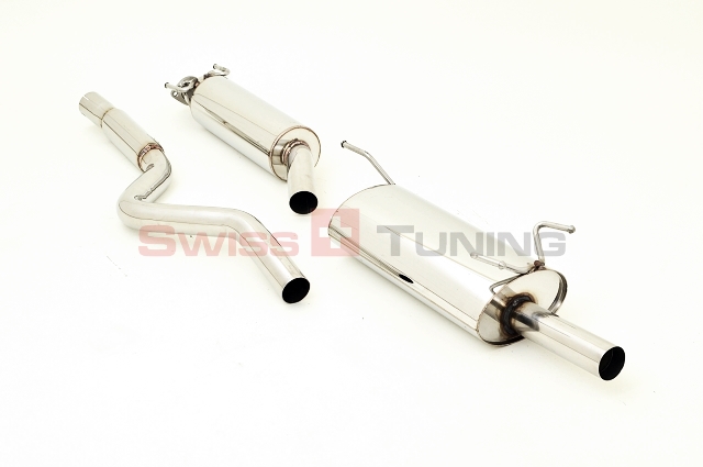 FRIEDRICH Sportauspuff / Anlage 63,5mm Edelstahl für: OPEL Astra F Caravan /  1.4 - 2.0 16V  |  Endrohr-Typen: alle8,19