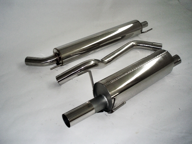FRIEDRICH Sportauspuff / Anlage 63,5mm Edelstahl für: OPEL Zafira A /  1.6, 1.8, 2.0, 2.2, 2.0D, 2.2D /  60-108 kW |  Endrohr-Typen: alle