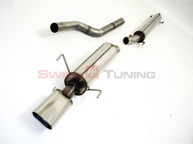 FRIEDRICH Sportauspuff / Anlage 76mm Edelstahl ab Kat. für: OPEL Astra H Caravan / 1.6 Turbo-132kW, 2.0 Turbo-125,147kW |  Endrohr-Typen: alle