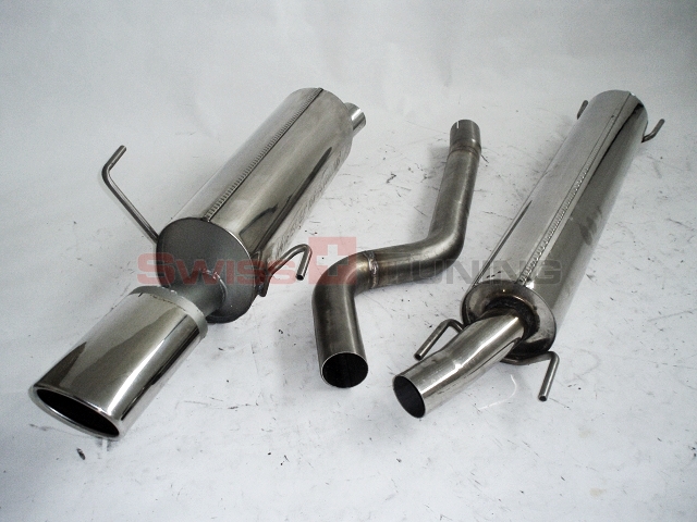 FRIEDRICH Sportauspuff / Anlage 63,5mm Edelstahl für: OPEL Astra H TwinTop / 1.6, 1.8, 1.9CDTI  / 77,85,103,110 kW |  Endrohr-Typen: alle / Hinweis: nicht für Russpartikelfilter