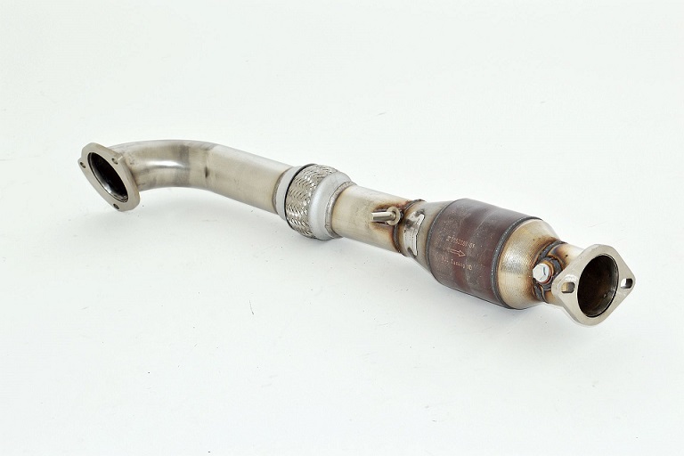FRIEDRICH Downpipe 76mm mit Sport-Kat. für: OPEL Astra J OPC / 2.0T - 206 kW / Euro 6 Norm / mit HJS Sport-Kat. 200cpsi / Hinweise: wird nach dem Vor-Kat. montiert, mit CH-Zulassung